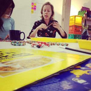 Upcycled Beads or Bowl Workshop @ Colour Box Studio | Footscray | Victoria | Australia