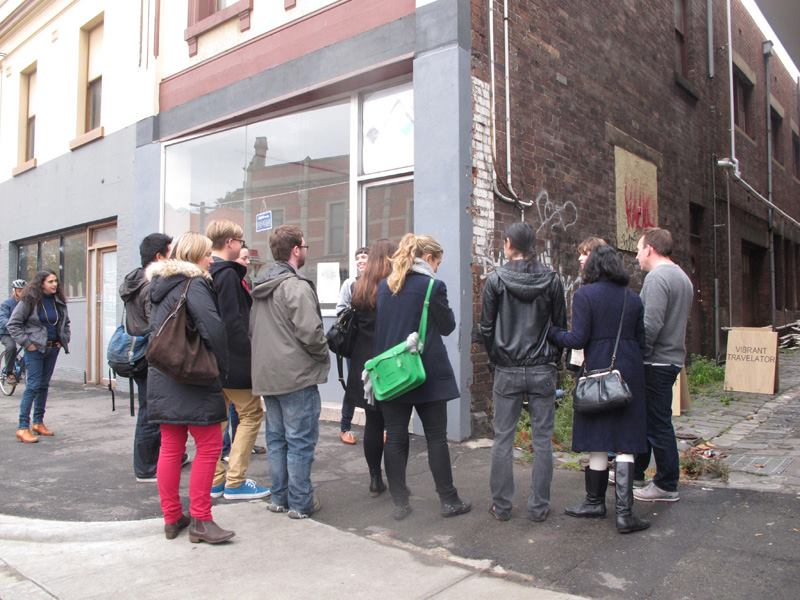 On Foot Art Crawl Colour Box Studio, Footscray, Melbourne