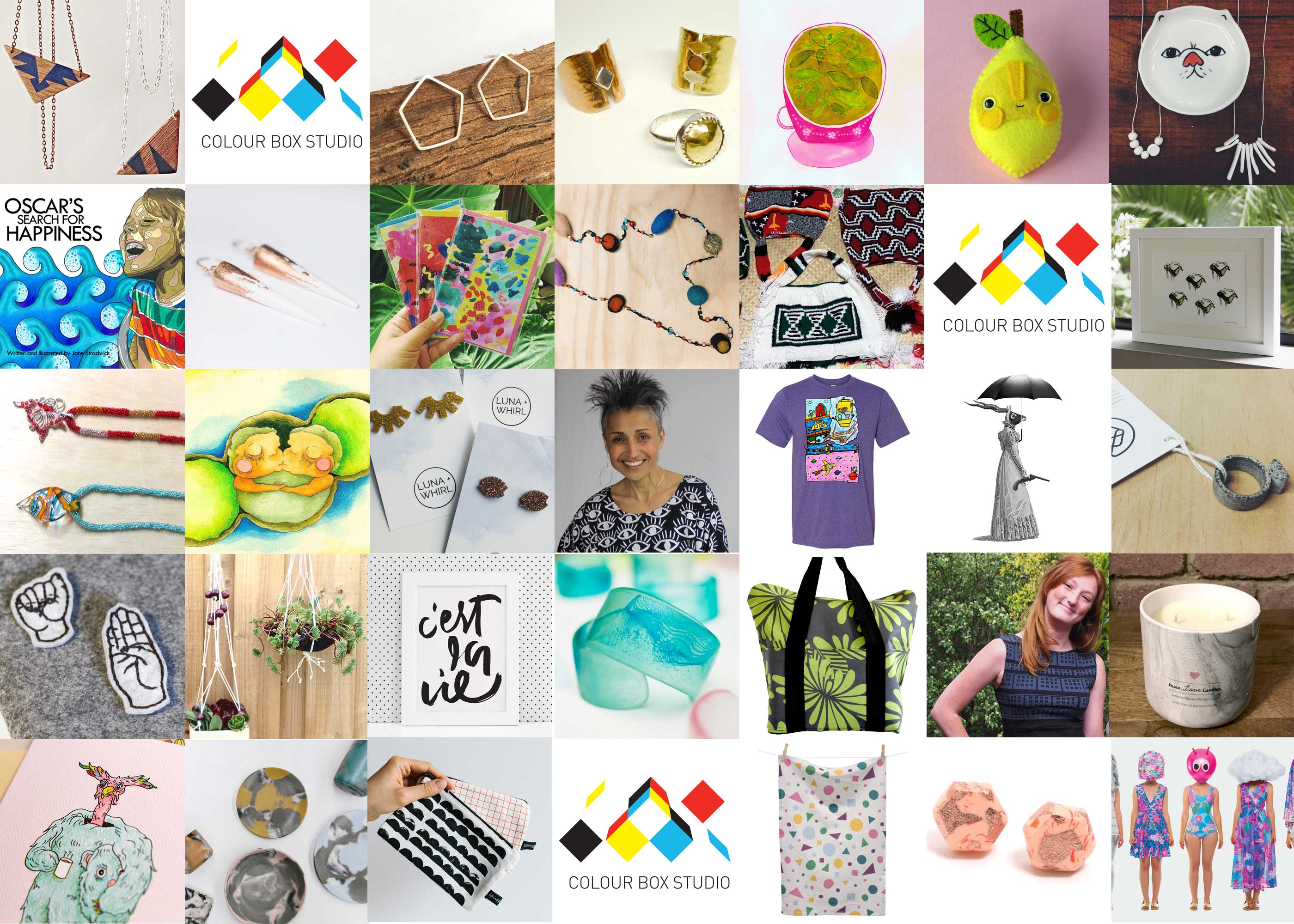 Colour Box Studio Spring Pop Up Shop Artists