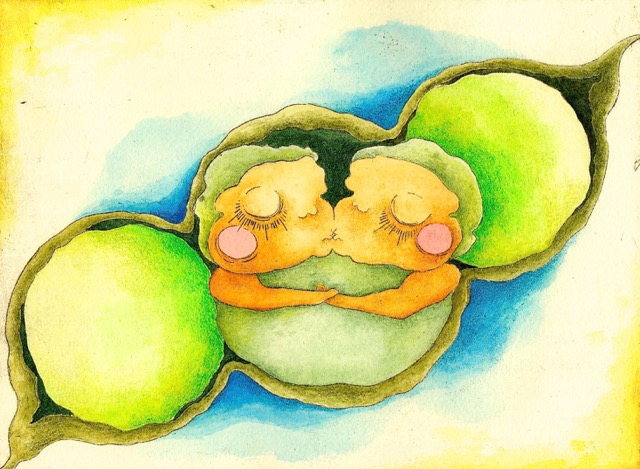 Lucy in the Sky Illustration print