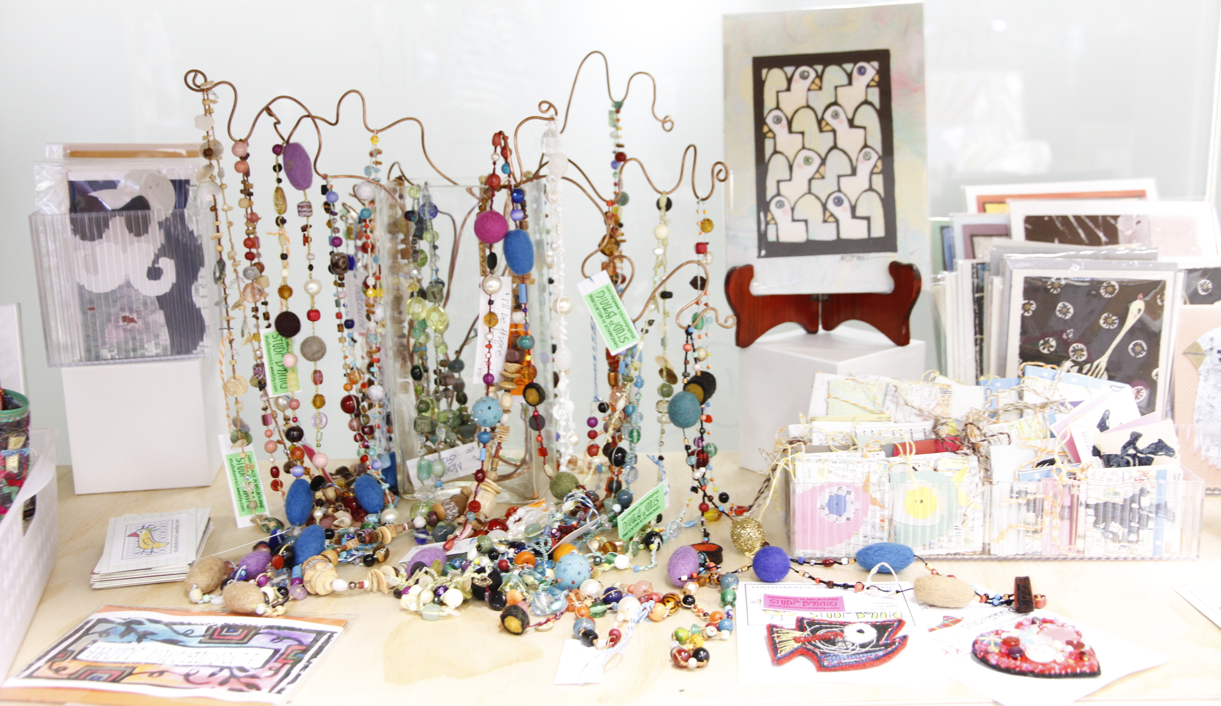 Studio Bonnici handmade crafts featured at Colour Box Studio's Spring Pop Up Shop