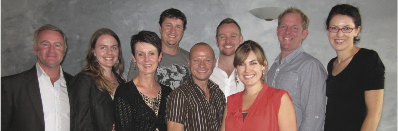 Imogene with Young People in the Arts Australia Board 2012. Image provided.