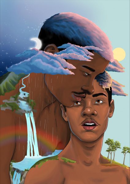 Dylan Mooney (2022), 'Oasis', Digital Illustration.