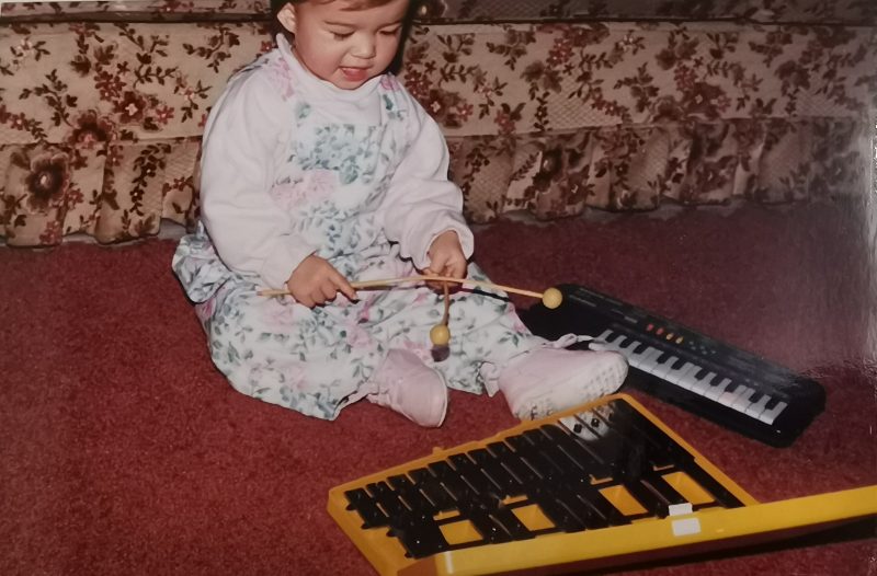 Lisa Kelly Tran - Baby Casio photo, 1995. Image courtesy of the artist.